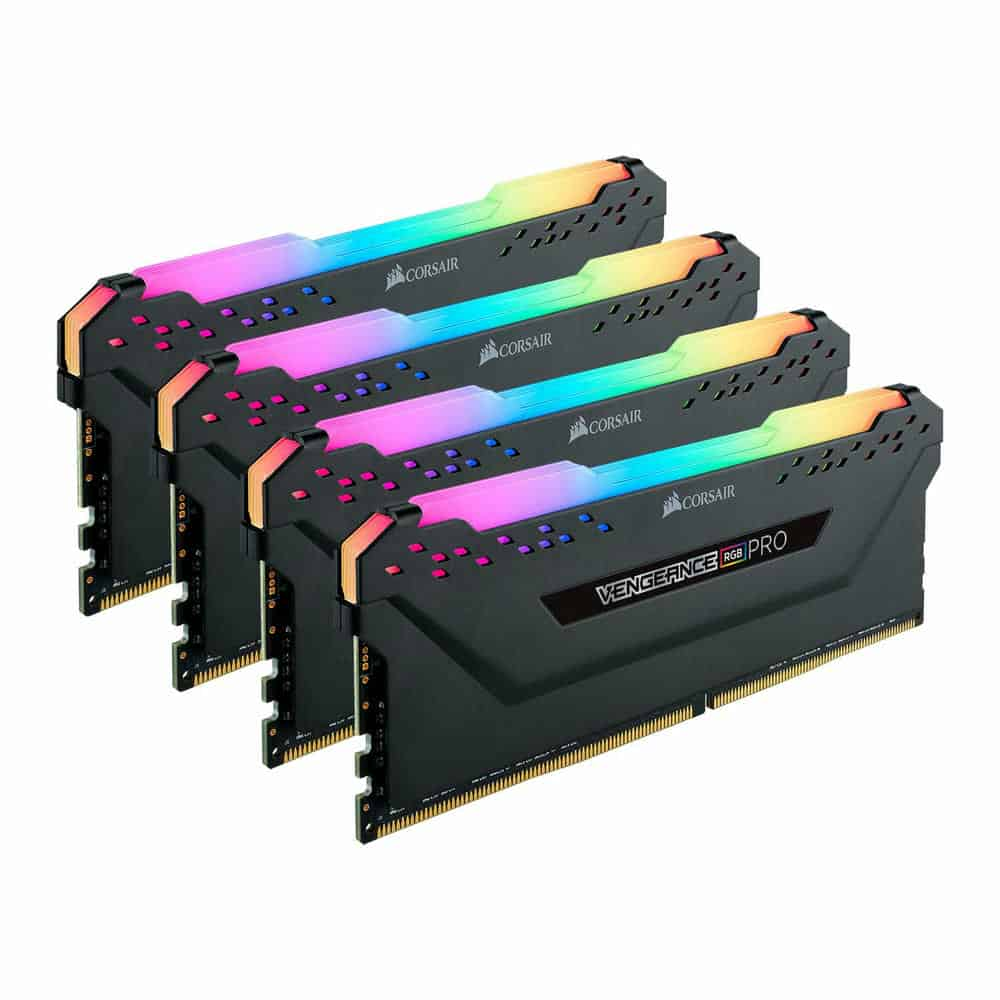 Corsair Vengeance RGB PRO Black 128GB 3600 MHz DDR4 Quad Channel Memory Kit